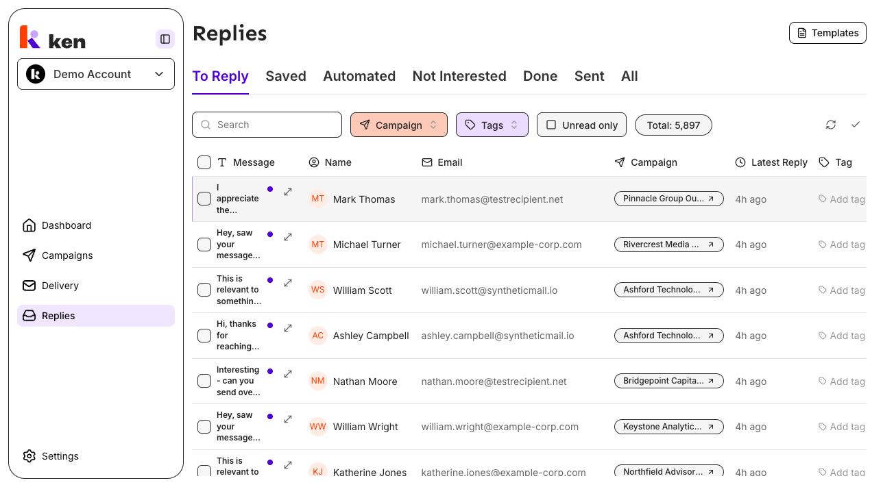 The master inbox